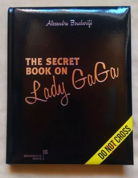The secret book on Lady GaGa - Alexandra Boucherifi, knyga