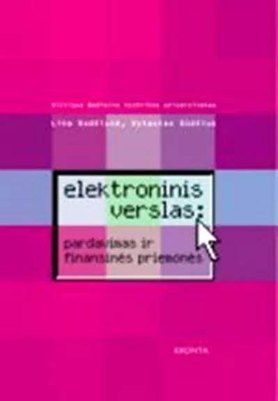 Elektroninis verslas: pardavimas ir finansinės priemonės - Vytautas Sūdžius, knyga