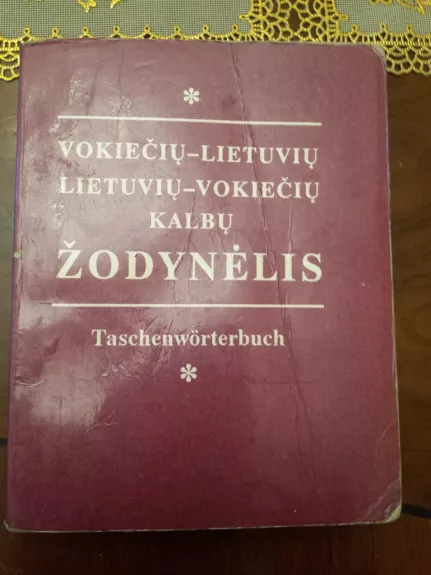 Vokiečių-lietuvių lietuvių-vokiečių kalbų žodynėlis - Vytautas Balaišis, knyga 1