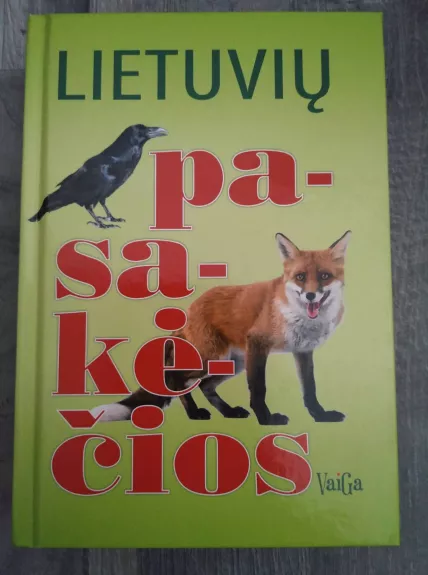 Lietuvių pasakėčios - Pranas Sasnauskas, knyga