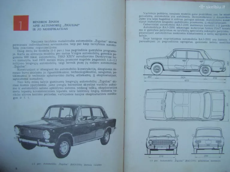Automobilis ŽIGULIAI - L. Šuvaliovas, knyga 1