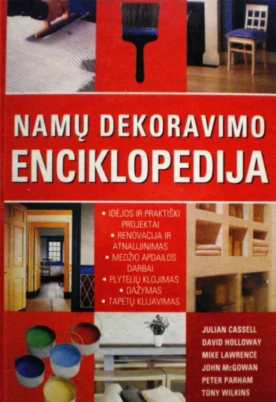 Namų dekoravimo enciklopedija - Julian Cassell, knyga