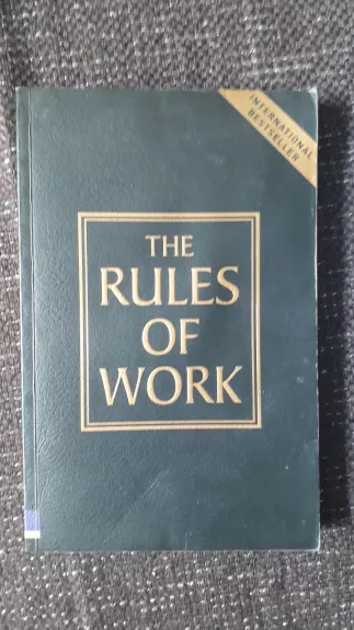 The Rules Of Work - Richard Templar, knyga