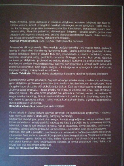 Dalykinės išvaizdos vadovas