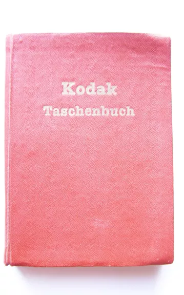 Kodak Taschenbuch - Helmut Stapf, knyga 1