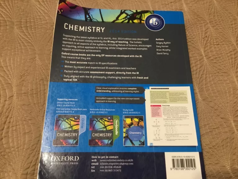 Chemistry, course companion, 2014 edition - Sergey Bylikin, knyga 1