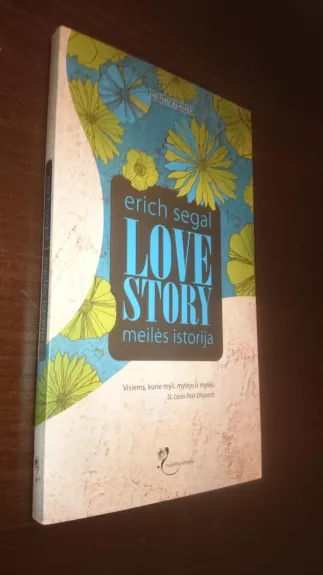 Meilės istorija (Love Story) - Erichas Segalas, knyga