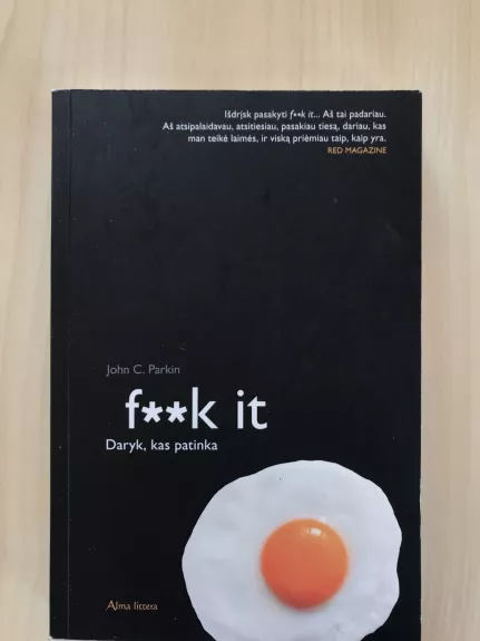 Fuck it Daryk , kas patinka - John C. Parkin, knyga