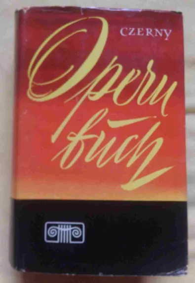 Opernbuch - Peter Czerny, knyga