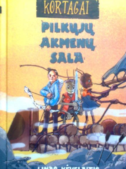 Kortagai. Pilkųjų akmenų sala - Linas Kėvelaitis, knyga