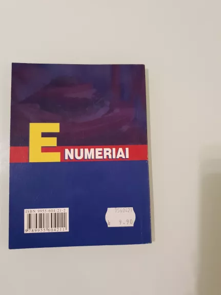 E numeriai - Heinz Knieriemen, knyga 1