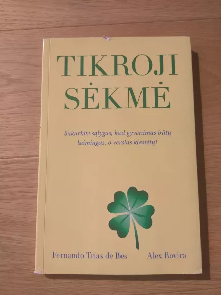 Tikroji sėkmė - Fernando Trias de Bes, Alex  Rovira, knyga