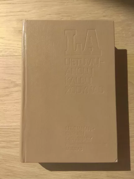 Lietuvių-anglų kalbų žodynas - Bronislovas Piesarskas, knyga