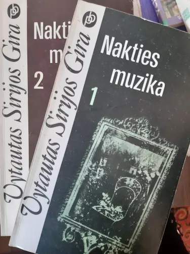Nakties muzika (2 dalys) - Vytautas Sirijos Gira, knyga