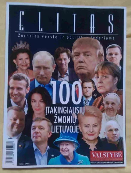 Elitas. 100 įtakingiausių žmonių Lietuvoje - Autorių Kolektyvas, knyga