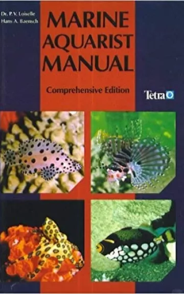 Marine Aquarist’s Manual Comprehension Edition - Hans A. Baensch, knyga