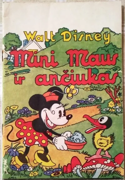 Mini Mauzė ir ančiukas - Walt Disney, knyga