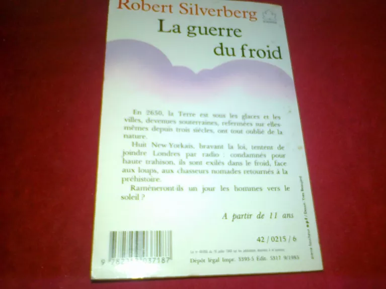 La guerre du froid - Robert Silverberg, knyga 1