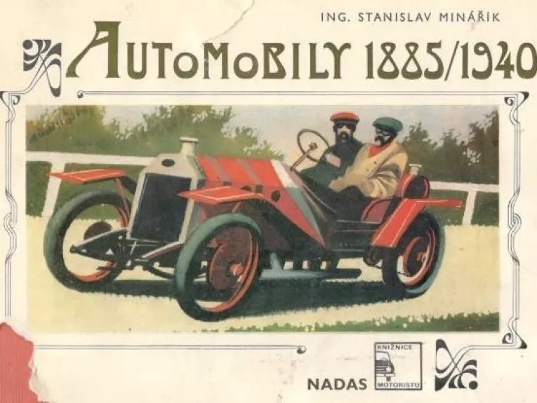 Automobily 1885-1940 - Stanislav Minarik, knyga