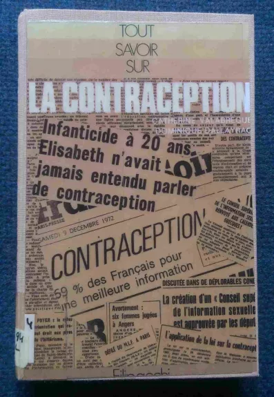 La Contraception - Catherine Valabrègue, knyga