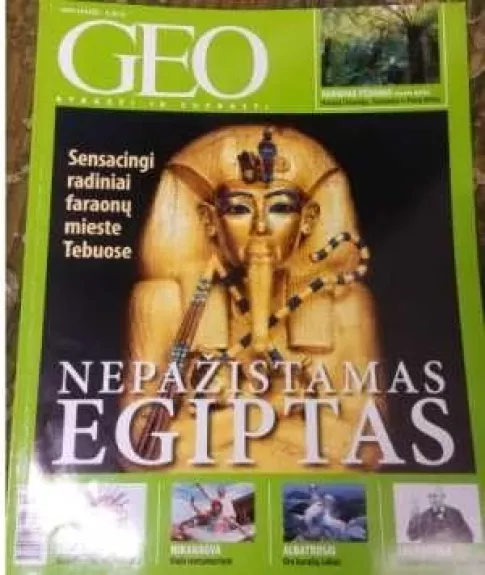 GEO Nepažįstamas Egiptas 2009/05 - Autorių Kolektyvas, knyga
