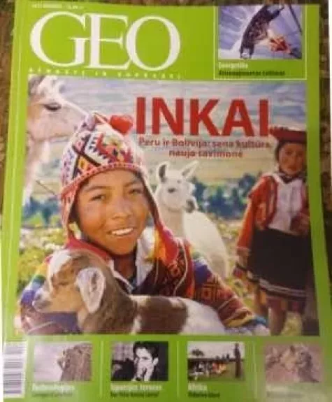 GEO Inkai 2011/12 - Autorių Kolektyvas, knyga