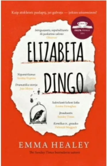Elizabeta dingo - Emma Healey, knyga