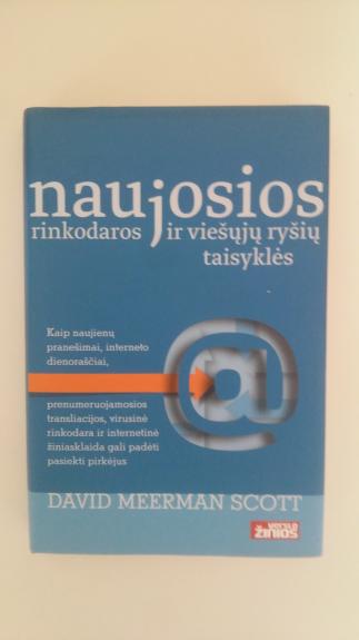 Naujosios rinkodaros ir viešųjų ryšių taisyklės