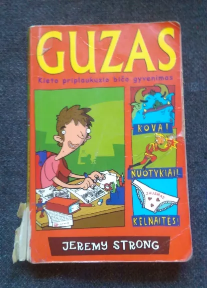 Guzas - Jeremy Strong, knyga