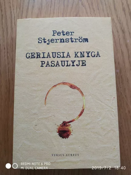 Geriausia knyga pasaulyje - Peter Stjernstrom, knyga