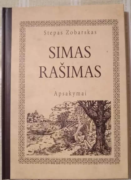Simas Rašimas - Stepas Zobarskas, knyga