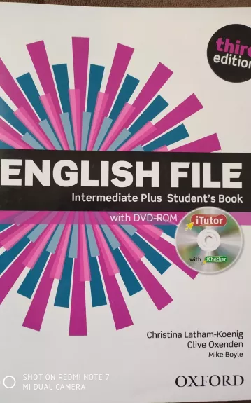 English file intermediate plus. Student's book and workbook