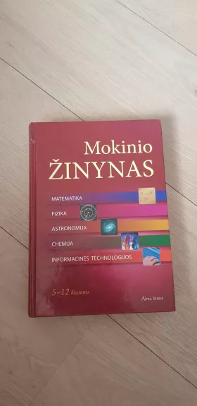 Mokinio žinynas 5-12kl II leidiimas 2018m