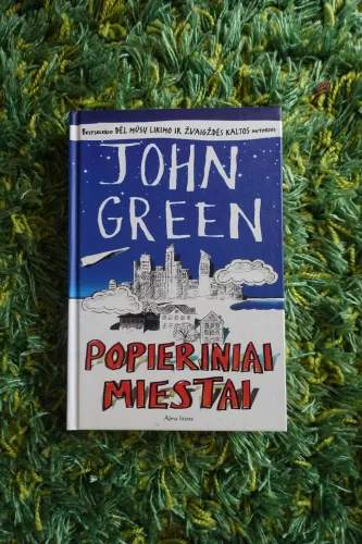 Popieriniai miestai - Green John, knyga