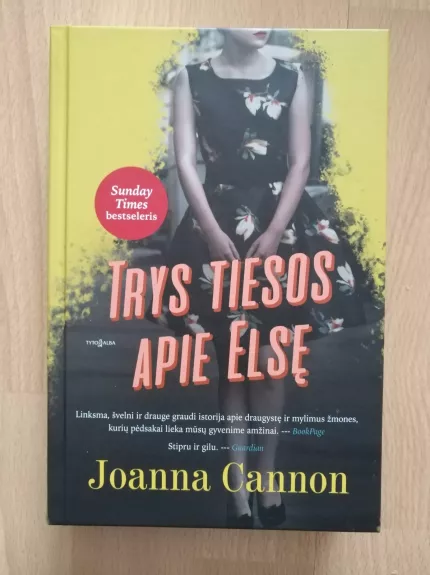 Trys tiesos apie Elsę - Joanna Cannon, knyga