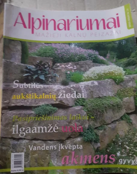 Alpinariumai: Mažieji kalnų peizažai