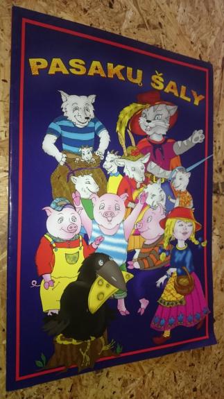 Pasakų šaly. Spalvinimo knygelė - Autorių Kolektyvas, knyga