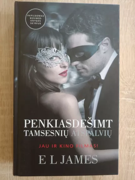 Penkiasdešimt tamsesniu atspalviu - James E L, knyga