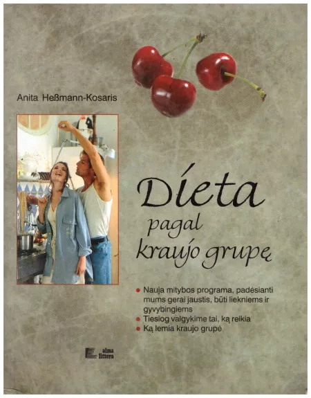 Dieta pagal kraujo grupę - Anita Hebmann-Kosaris, knyga