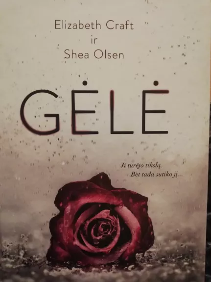 Gėlė - Elizabeth Craft, knyga