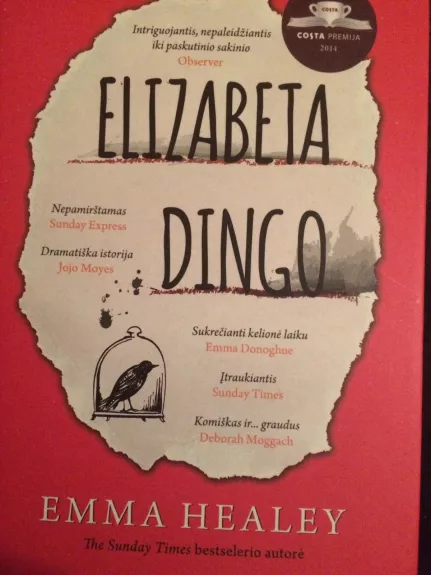Elizabeta dingo - Emma Healey, knyga