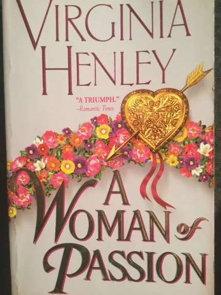 A woman of  passion - Virginia Henley, knyga