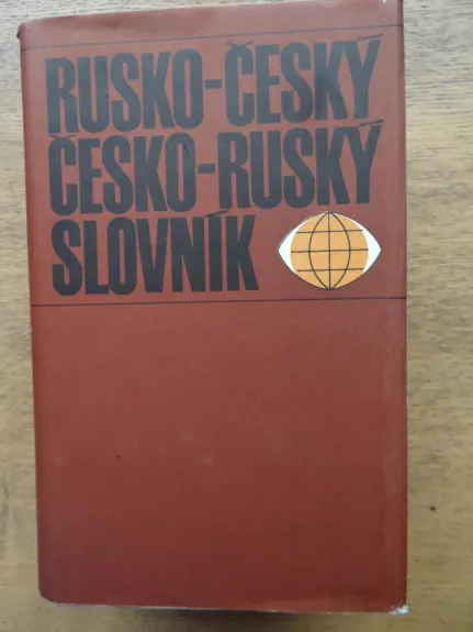 Rusų-čekų,čekų -rusų kalbų žodynas
