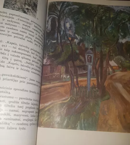 Peizažas lietuvių tapyboje - Augustinas Savickas, knyga 1