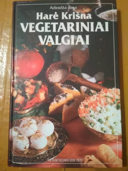 Harė Krišna vegetariški valgiai - dasa Adiradža, knyga