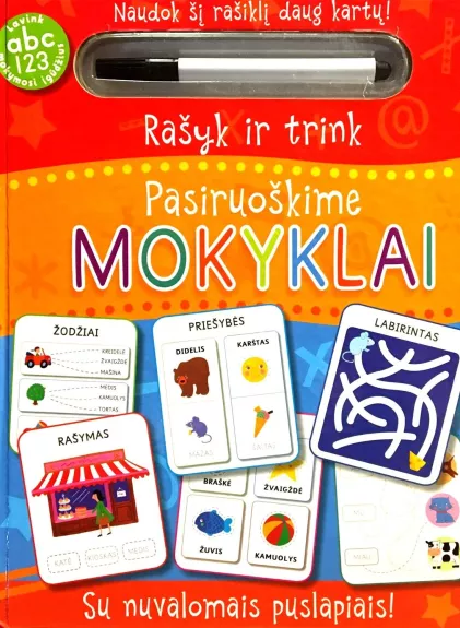 Rašyk ir trink. Pasiruoškime mokyklai