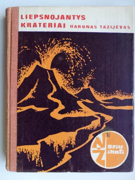 Liepsnojantys krateriai - Harunas Tazijevas, knyga