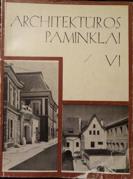 Architektūros paminklai (6 tomas)