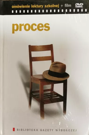 ,,Proces - film + książka'' - Franz Kafka, knyga