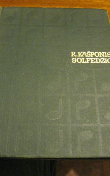 Solfedžio - Rimantas Kašponis, knyga 1